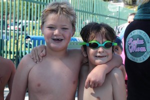 Dillon Kitchen and Kirby Davoren of the Martinez Community Swim Team (MCST Otters). (TRACY PICO / Courtesy)