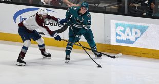 Sharks complete comeback with 3-2 overtime win against Avs