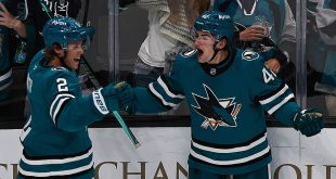 Sharks blow 3-0 lead against Panthers in opener, rally for OT win